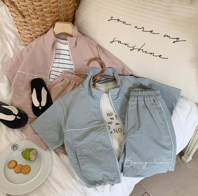 「2024」子供服★トップス+パンツ★セットアップ★キッズ★カジュアル★2色★90-140CM