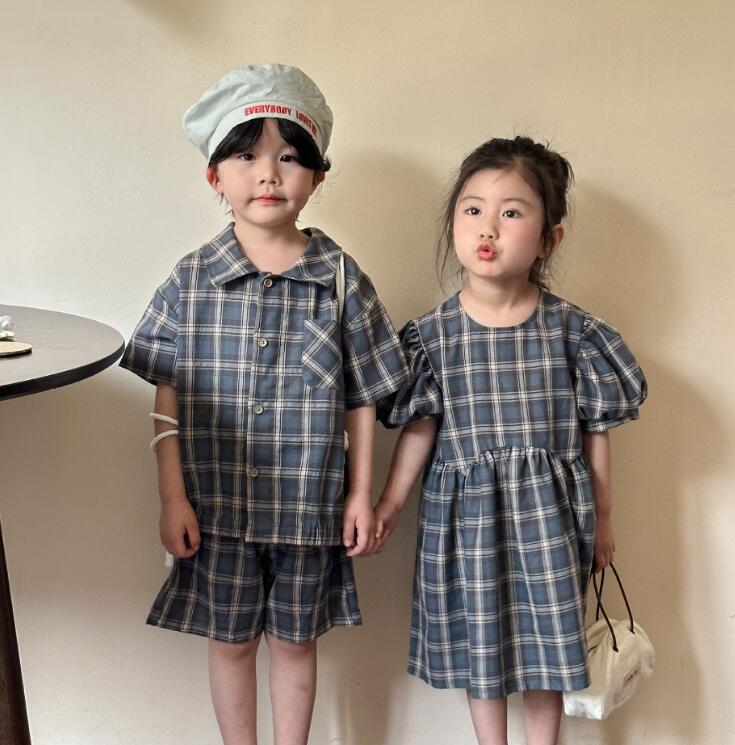 2024★春夏新作★韓国風子供服★ワンピース★トップス+ズボン★2色80-150CM