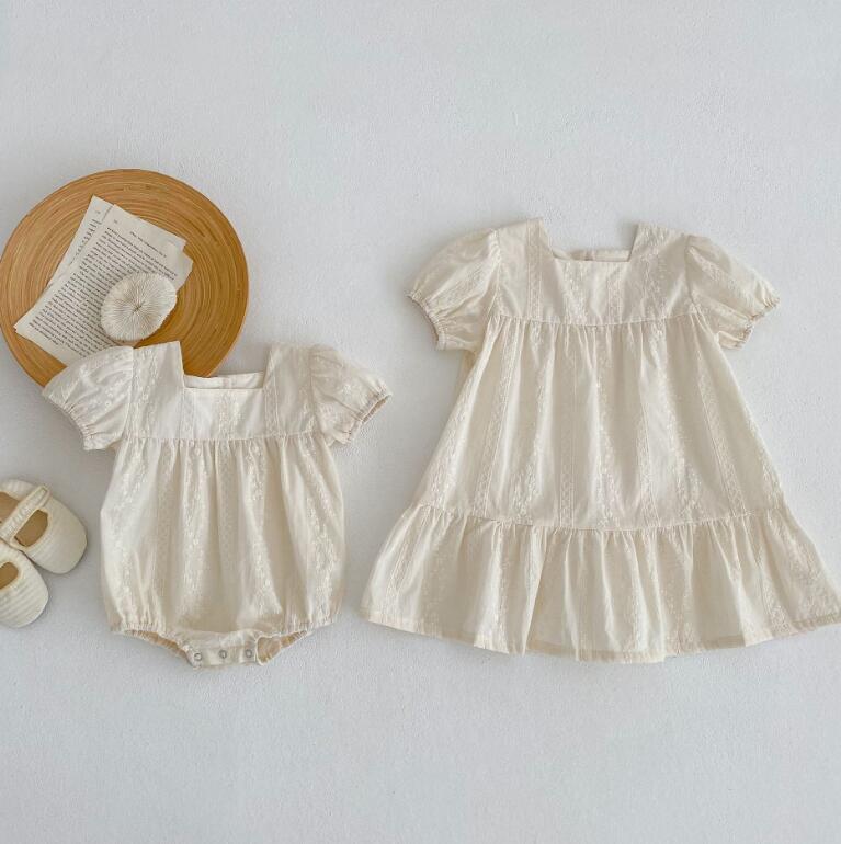 2024★夏新作★韓国風子供服★ロンパース★ワンピース★66-90CM/90-130CM