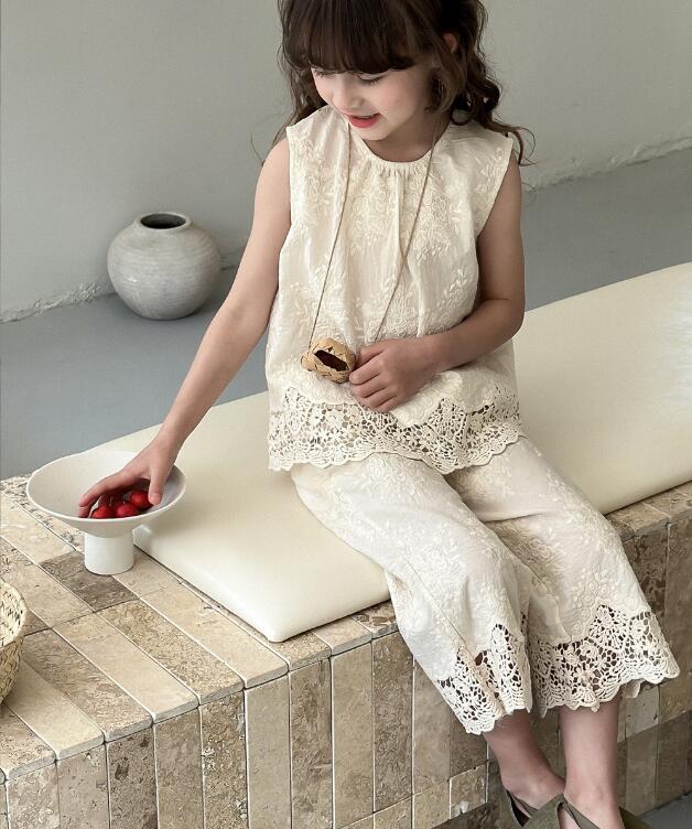 2024★夏新作★韓国風子供服★トップス+ズボン★90-150CM