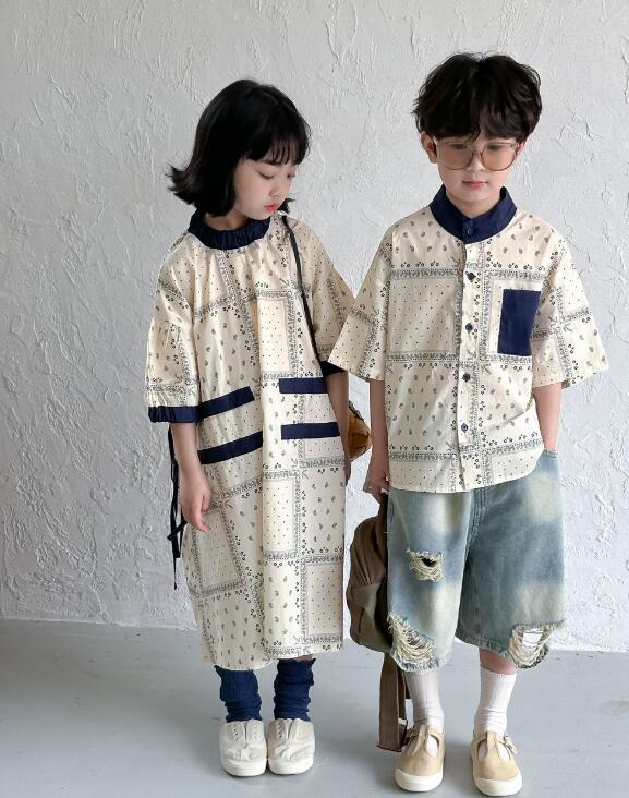 2024夏新品★子供服　男の子シャツ&ワンピース&デニムズボン★90-150cm★