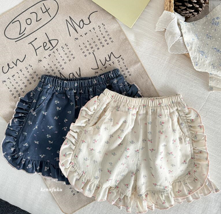 2024夏新品★子供服　ショートズボン★90-140cm★2色