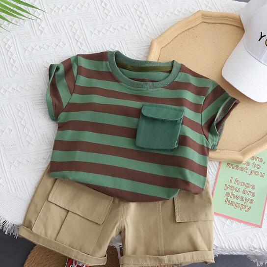 子供服★トップス+パンツ★セットアップ★韓国風子供服★ベビー★キッズ★80-120CM