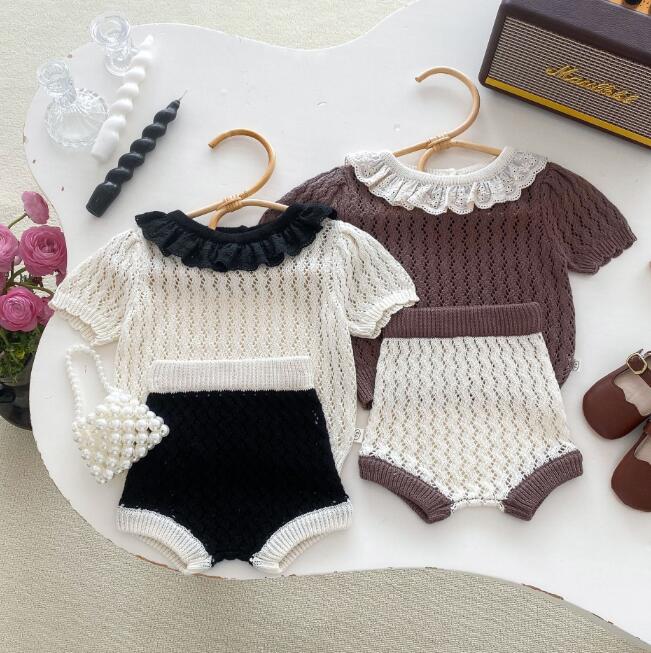 「2024」子供服★トップス+パンツ★セットアップ★ベビー★可愛い★2色★73-110CM