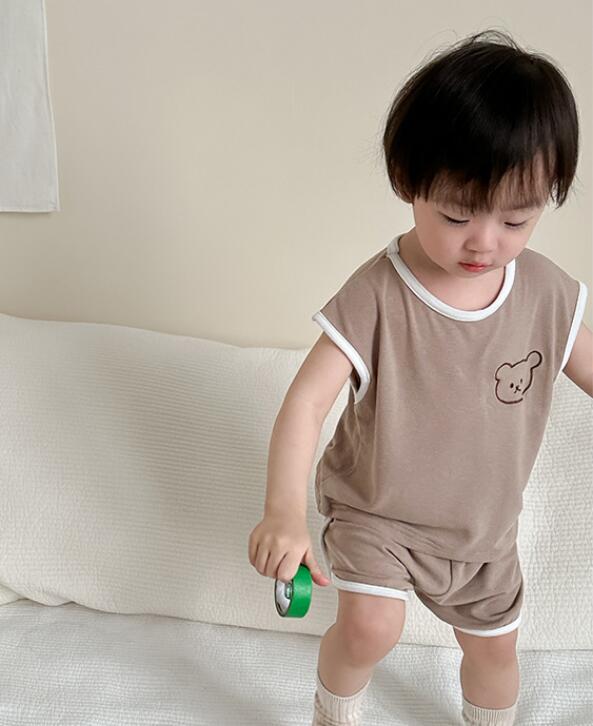 2024新型★ベビー服　セットアップ★66-100★2色