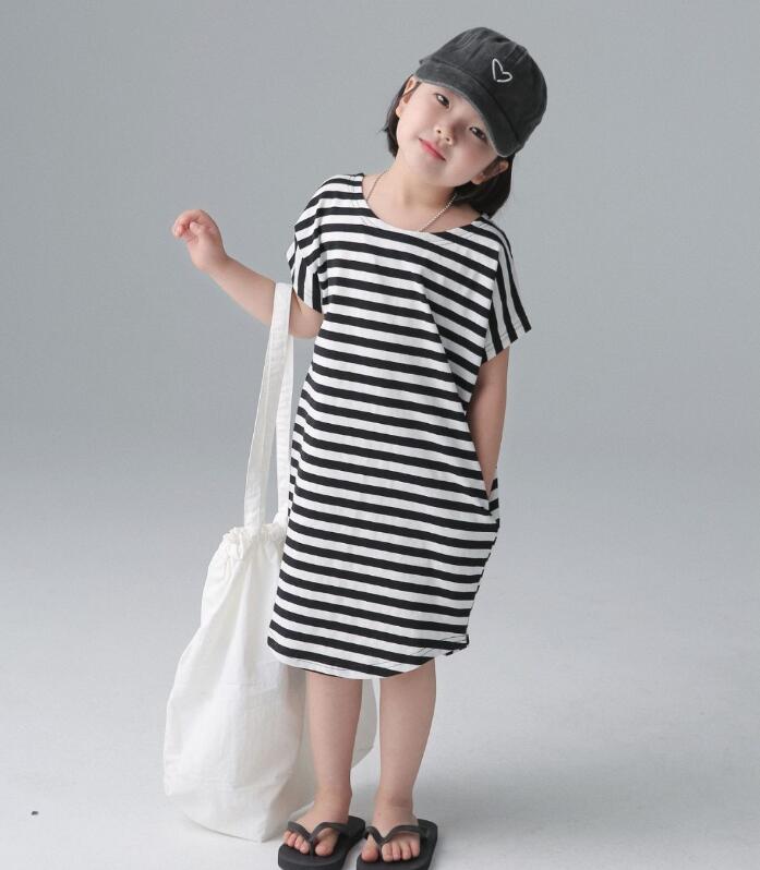2024★夏新作★韓国風子供服★ワンピース★2色90-150CM