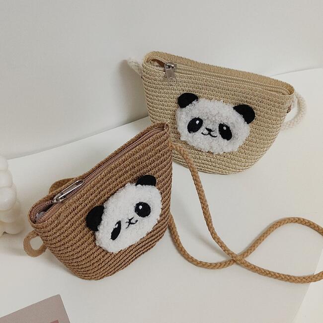 バッグ★ショルダーバッグ★ミニバッグ★子供用★ポシェット★パンダ★2色