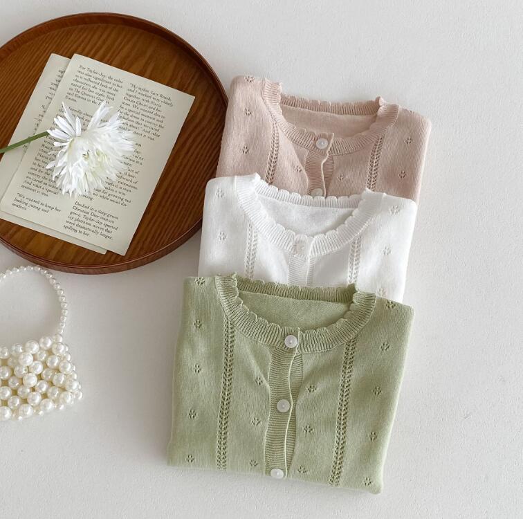 2024夏★子供服　カーディガン　80-130cm★3色