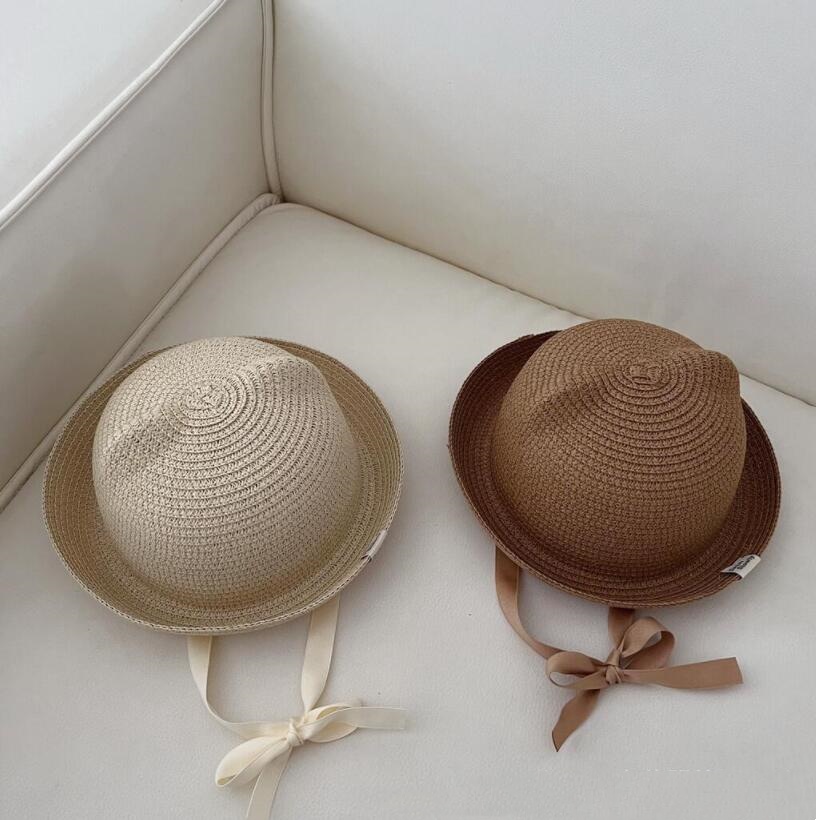 「2024」子供用★帽子★麦わら帽子★キッズ★男女兼用★可愛い★2色