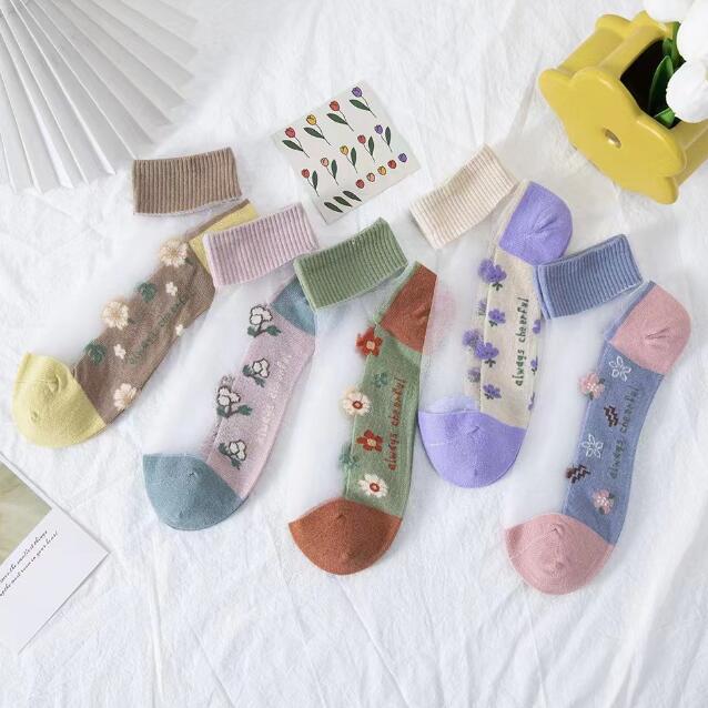 靴下★レディース★ソックス★大人用★女性用靴下★薄手★可愛い★多色
