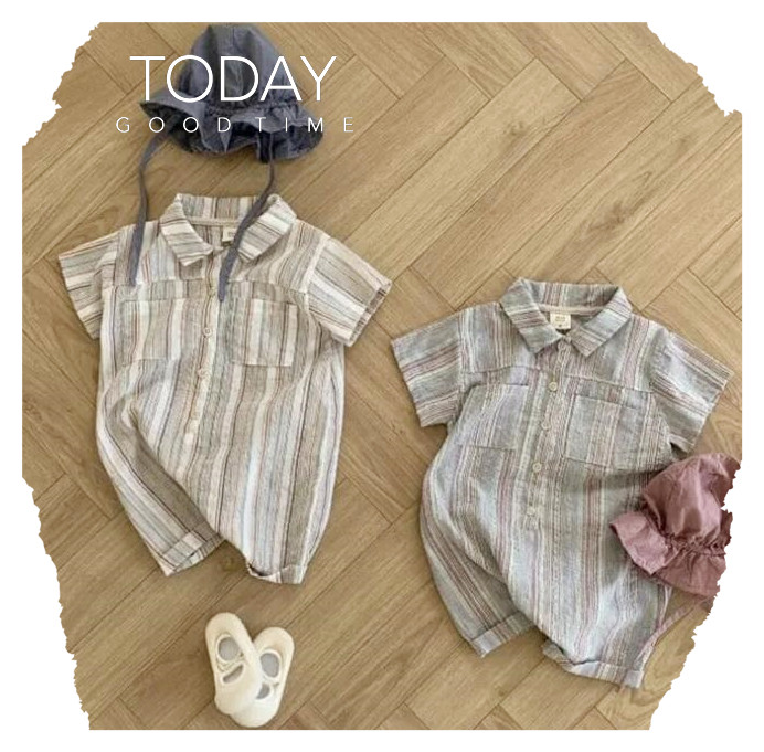 「2024」子供服★ロンパース★連体服★韓国風子供服★ベビー★袖なし★2色★66-90CM