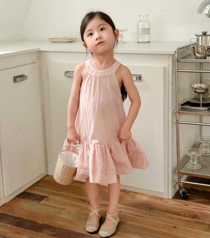 2024夏新品★子供服　ワンピース★90-140cm★2色