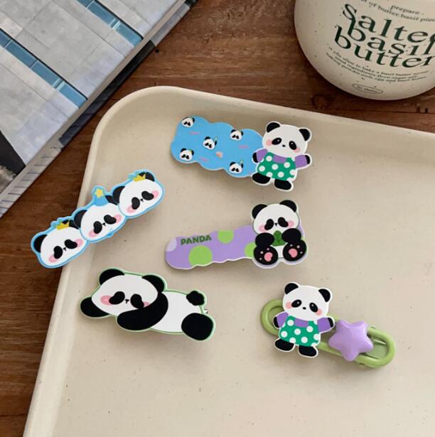 髪飾り★まとめ髪用★ヘアアクセサリー★ヘアピン★レディース★女の子★パンダ★可愛い