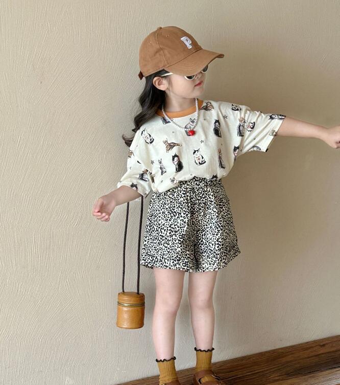 2024夏★子供服　トップス&ショートズボン★90-140cm★