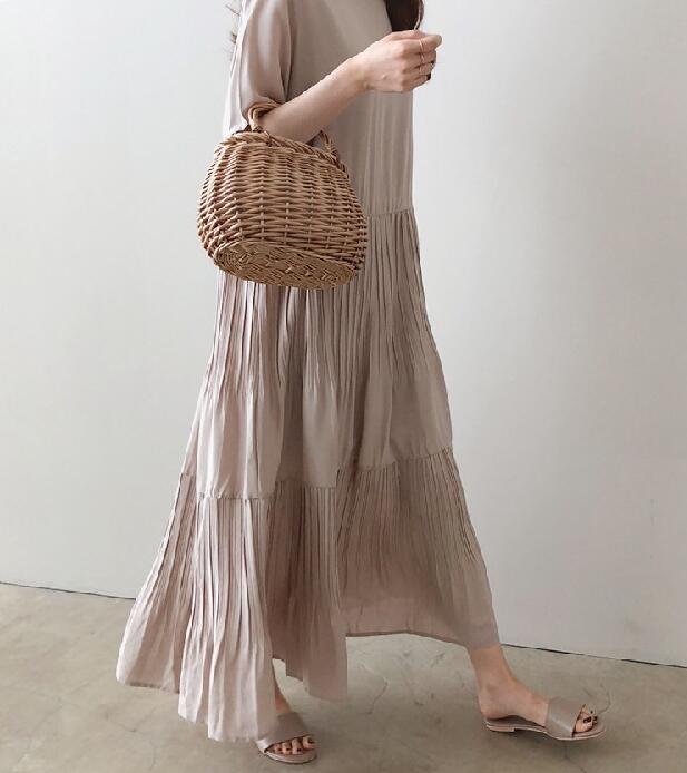 2024新型★レディース服　ワンピース★M〜2XL　4色