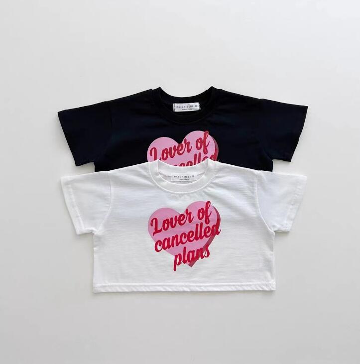 2024★春夏新作★韓国風子供服★Tシャツ★2色73-120CM