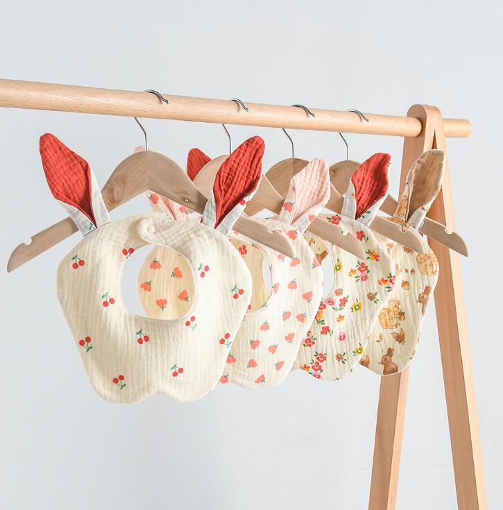 2024★涎掛け★ハンカチ★食事用エプロン★タオル★食事用ビブ