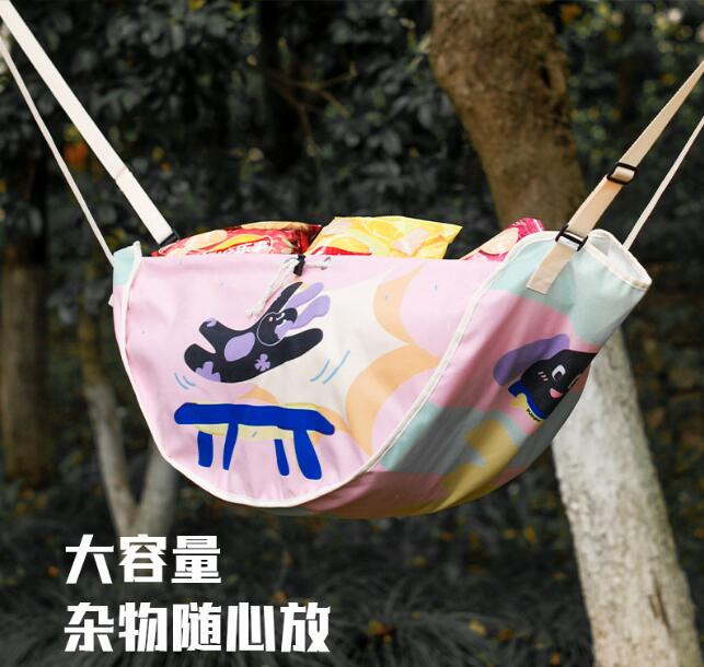 軽便バッグ★収納袋　ピクニック収納バッグ★3柄