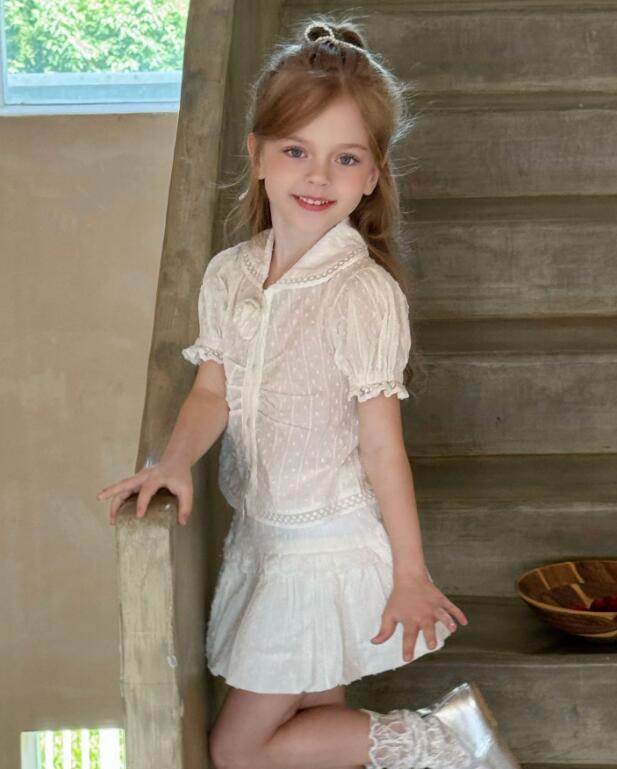 2024夏 otaly★子供服　トップス+スカート　セット　90-130cm/140★