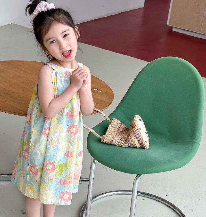 2024★夏新作★韓国風子供服★ワンピース★7-15