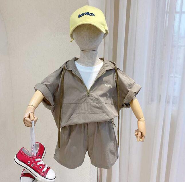 2024夏新★子供服　トップス+ズボン　セット★80-140cm★2色