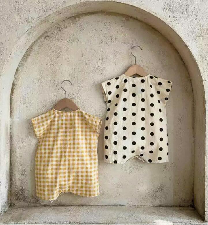 2024★夏新作★韓国風ベビー服★ロンパース★2色66-90CM