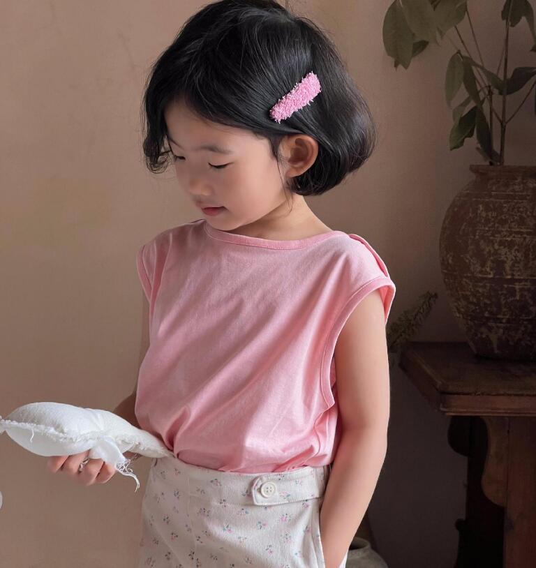 2024★夏新作★韓国風子供服★トップス★4色80-140CM