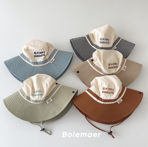 「2024」子供用★帽子★バケットハット★キッズ★可愛い★5色