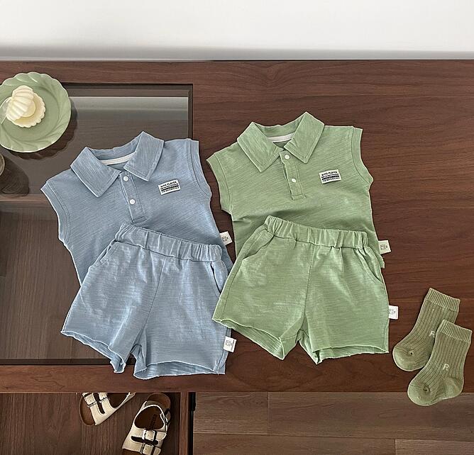 2024新入荷★ベビー服　トップス+ズボン　上下セット★66-100★2色