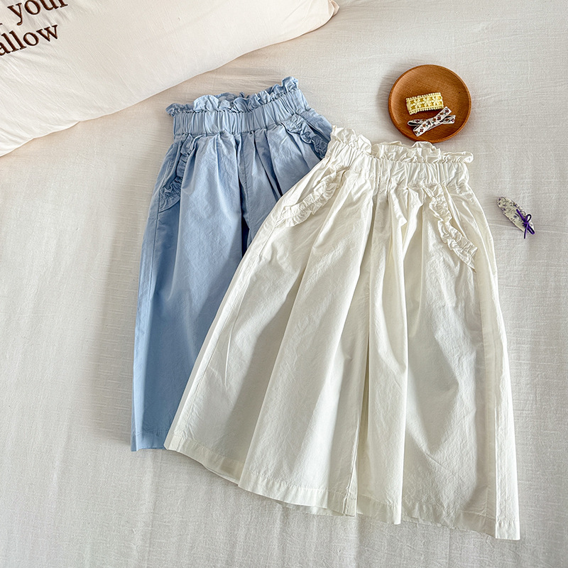 「2024」子供服★ズボン★ボトムス★無地★韓国風子供服★2色★90-140CM