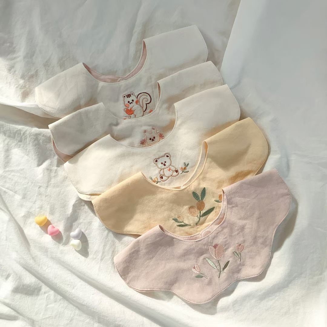 2024★涎掛け★食事用エプロン★前掛け★食事用ビブ★ベビー用