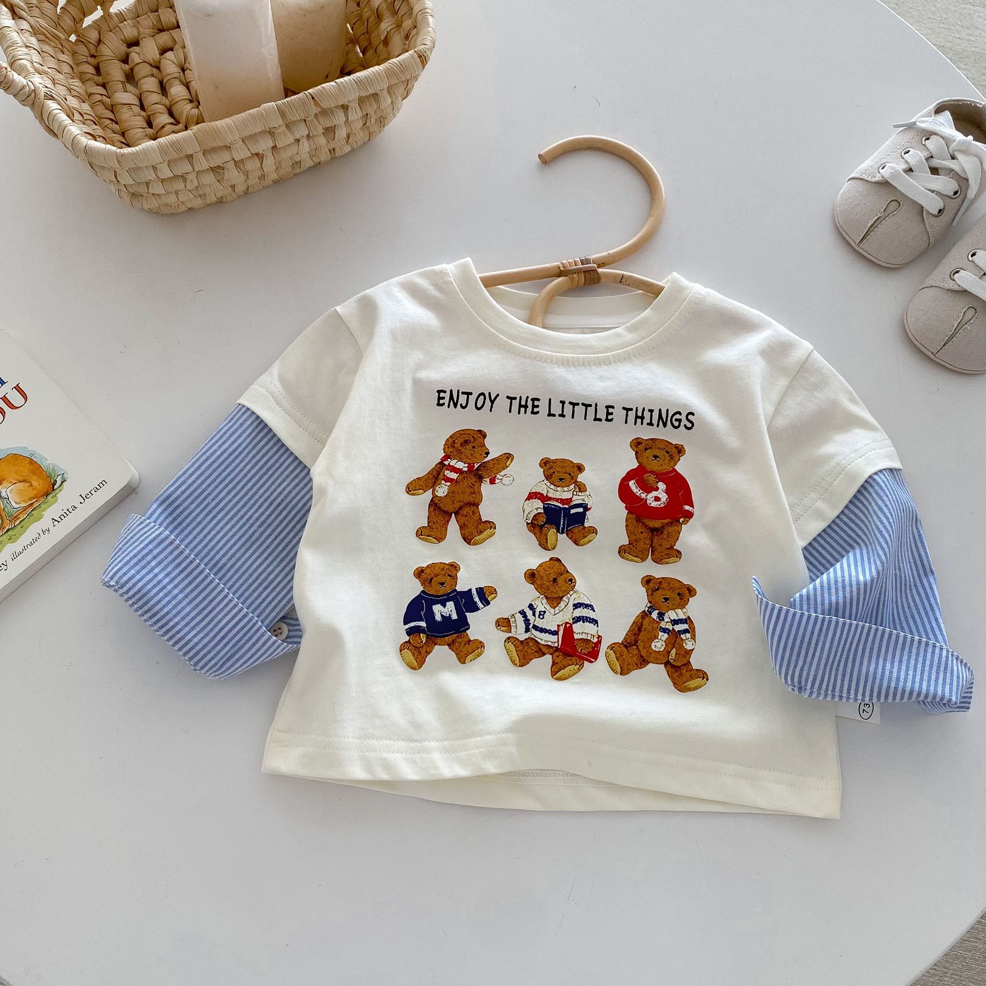 2024秋新品★子供服　トップス★73〜120 2色