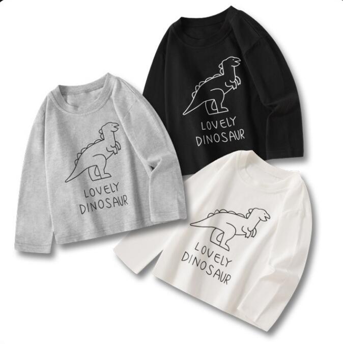 「2024」子供服★トップス★Tシャツ★長袖★恐竜★韓国風子供服★3色90cm〜140cm