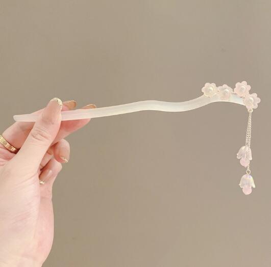 新作★★かんざし★簪★可愛い　花造形★まとめ髪用★髪飾り★ヘアアクセサリー★