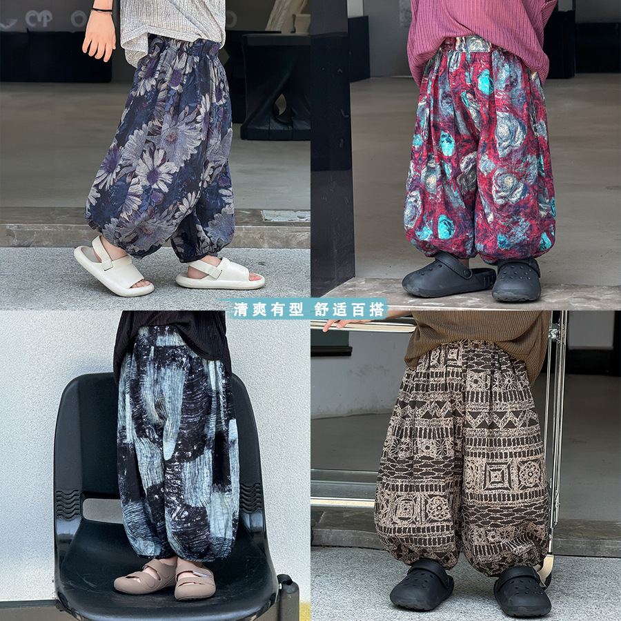 2024新入荷★子供服　ズボン★90〜140 6色