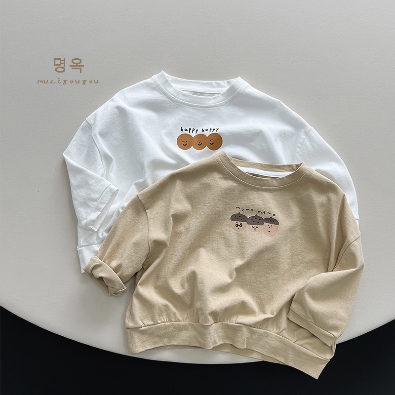 「2024」子供服★トップス★Tシャツ★韓国風子供服★2色80cm〜130cm