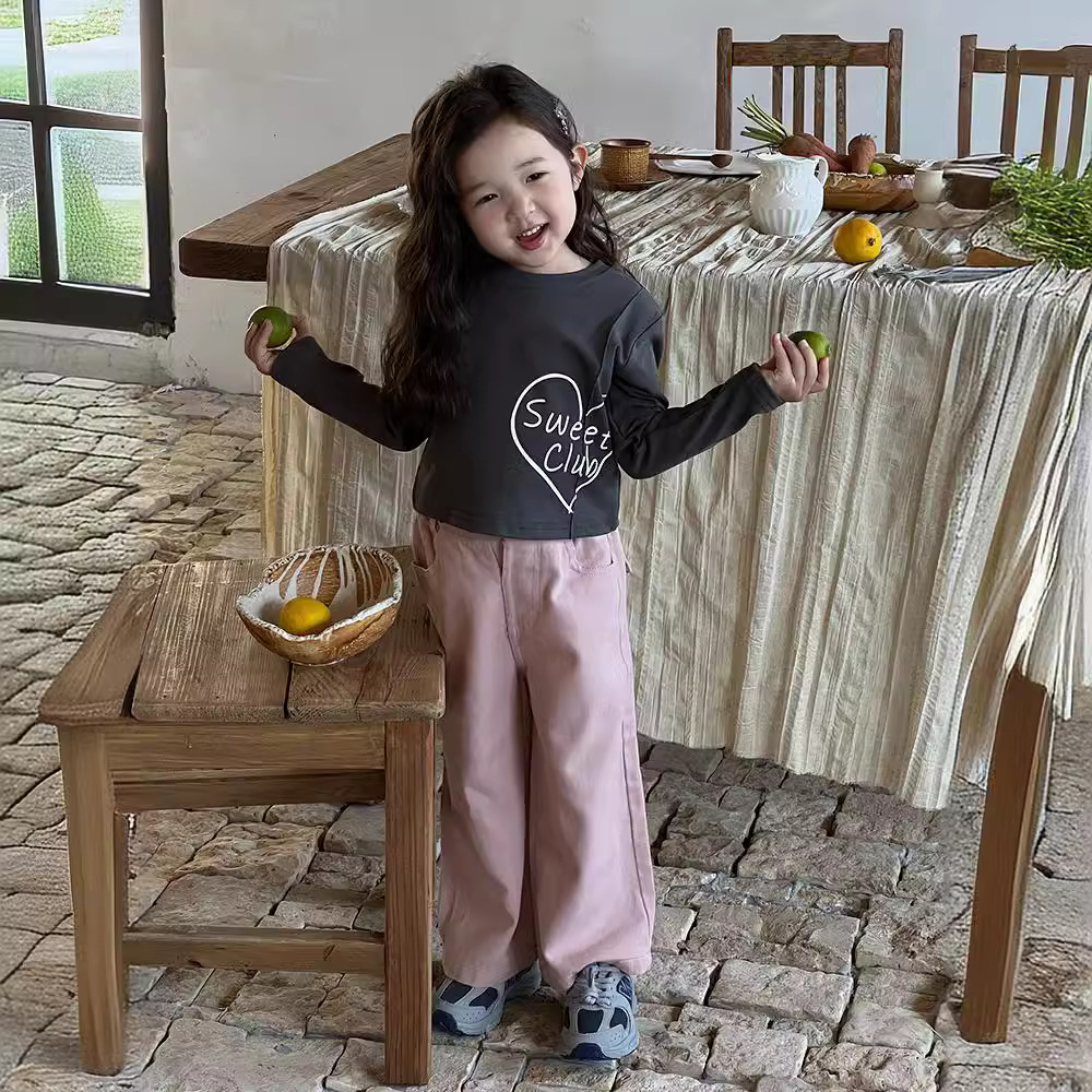 2024年秋新品★子供服　トップス　シャツ★90cm〜150cm 3色