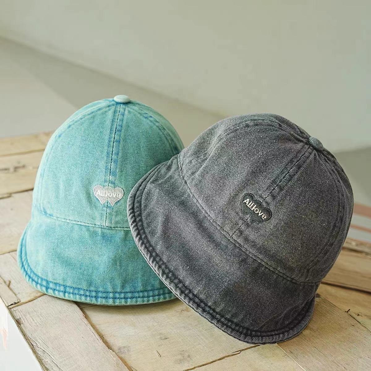「2024」子供用★帽子★キャップ★キッズ★ハット★デニム★3色