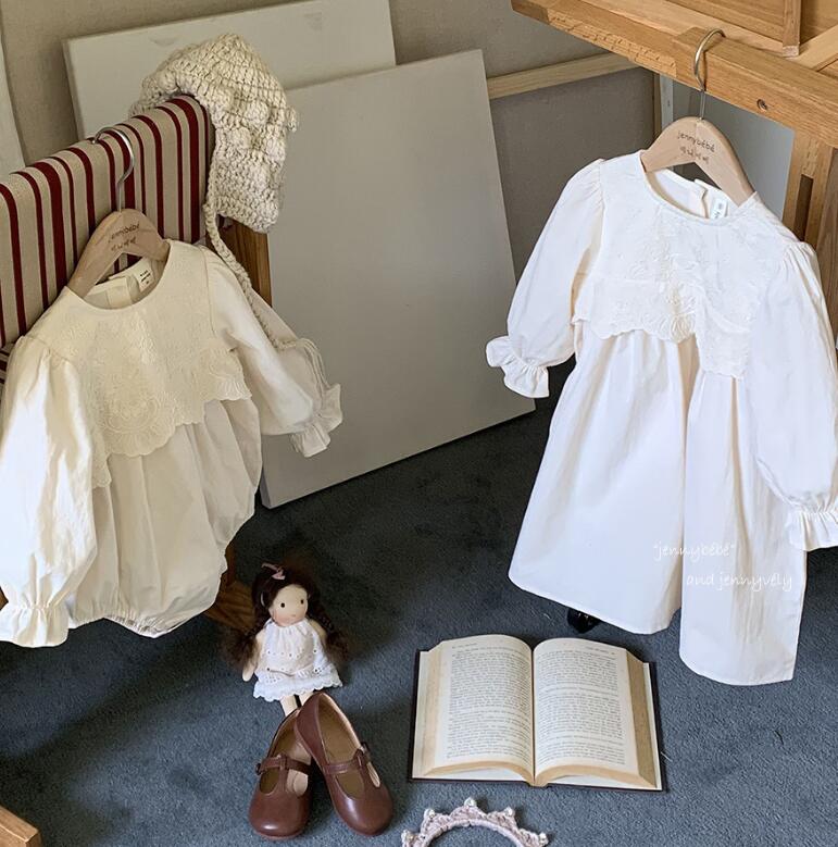 2024秋新入荷jen★ベビー服　子供服　ロンパース&ワンピース★66-90/90-130cm