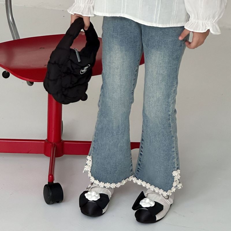 2024秋新入荷LM子供服　デニムズボン★90cm〜150cm