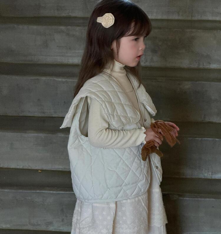 2024秋新入荷J★子供服 　ベストコート★90cm〜140cm