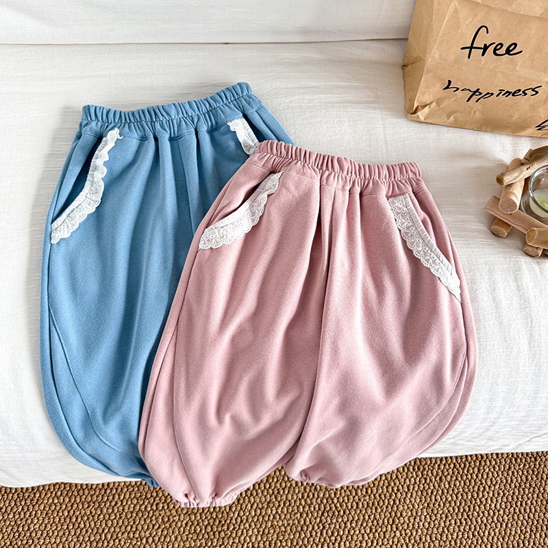 2024秋新入荷★子供服　ズボン★90cm〜140cm 2色