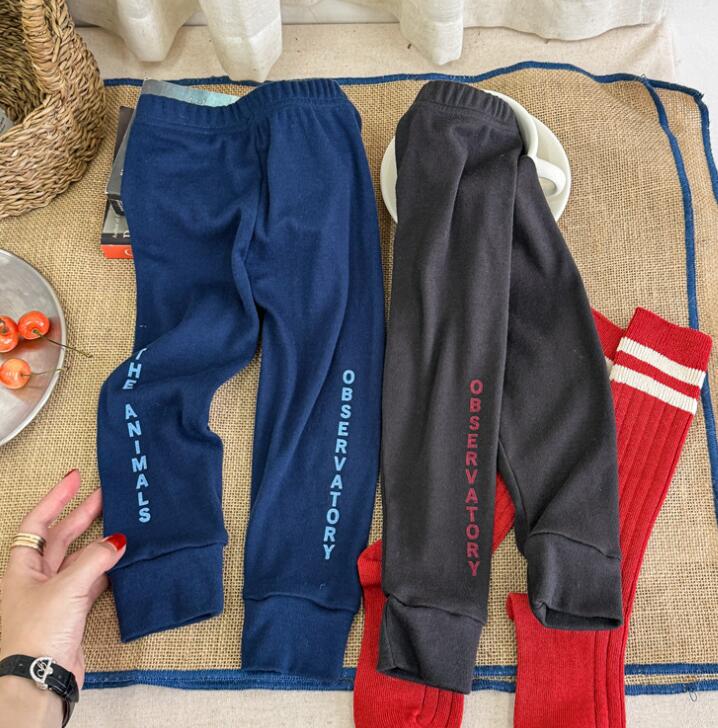 2024秋新入荷★子供服　ズボン★80cm〜130cm 2色