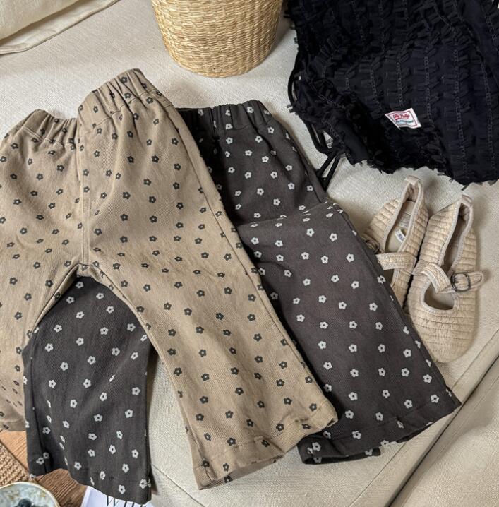 「2024」子供服★ズボン★ボトムス★韓国風子供服★2色80cm〜130cm