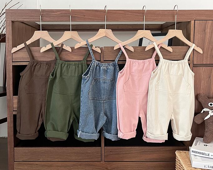 2024新品★子供服　サロペット★73〜110 4色