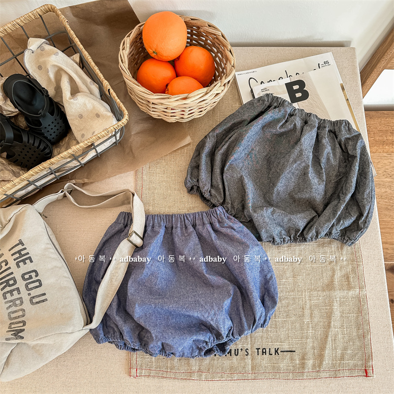 2024★夏新作★韓国風子供服★ショートズボン★80cm〜130cm 2色