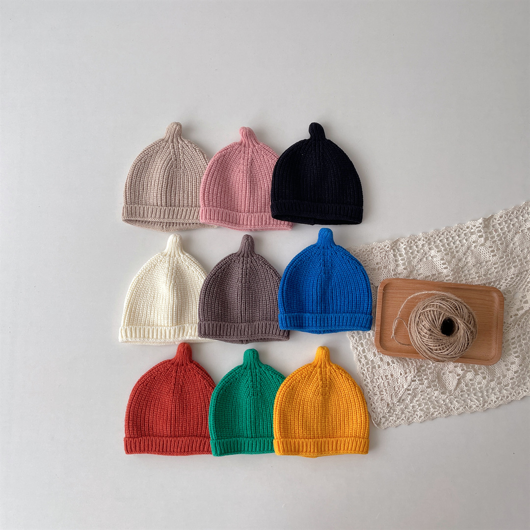 「2024」子供用★帽子★ニット帽子★キッズ★可愛い★9色