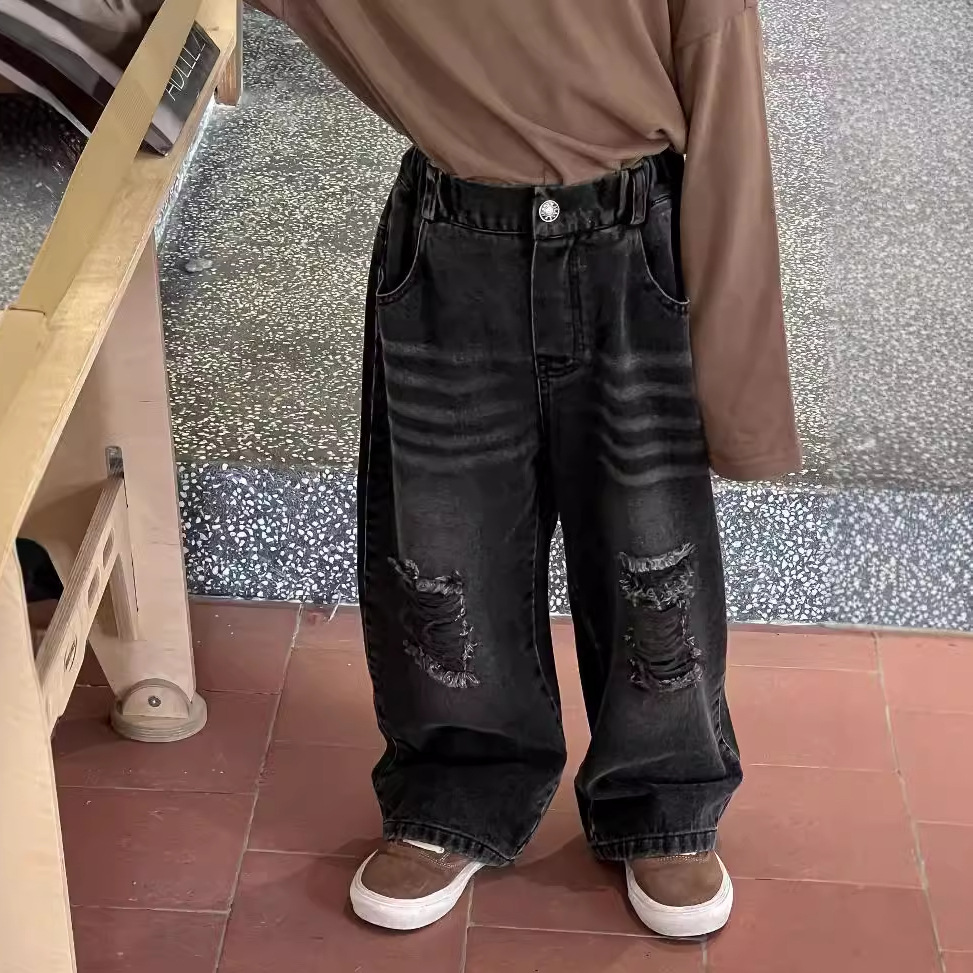 「2024」子供服★ズボン★ボトムス★ジーンズ★韓国風子供服★90cm〜140cm