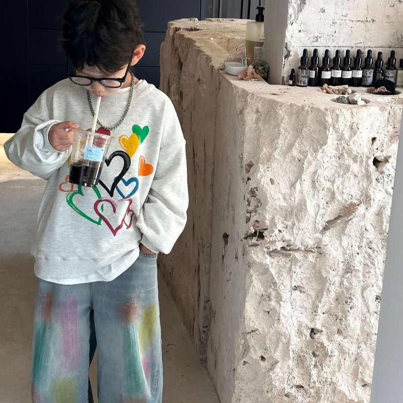 「2024」子供服★トップス★スウェット★長袖★韓国風子供服★90cm〜150cm