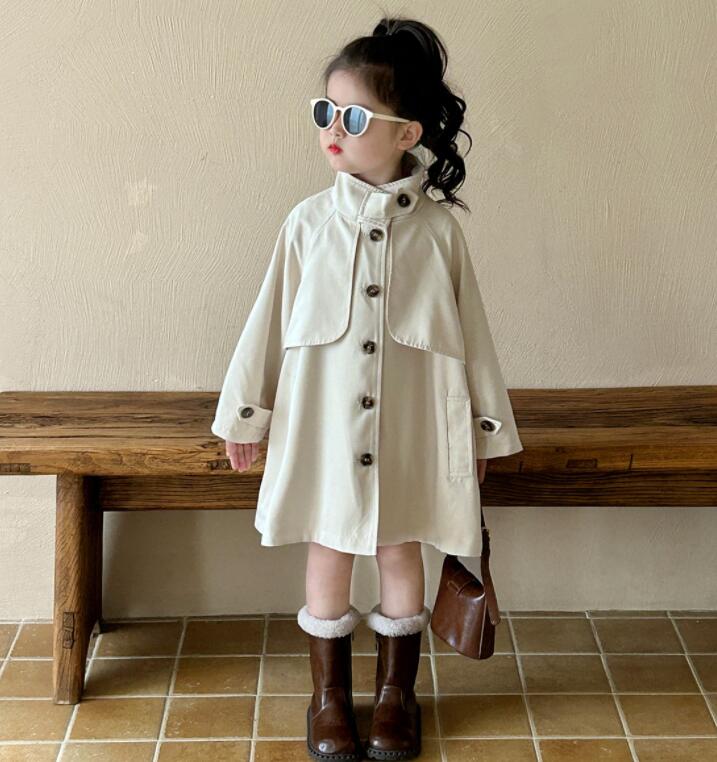 2024秋新品★子供服　トレンチコート★90-140cm★